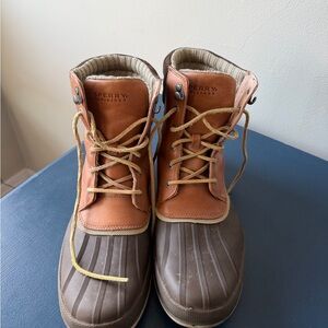 Sperry Topsider Tan Duck Boots